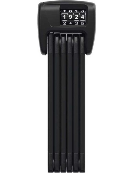 Abus vouwslot Bordo 6000C/90 black LED SH