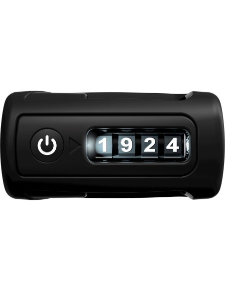 Abus vouwslot Bordo 6000C/90 black LED SH