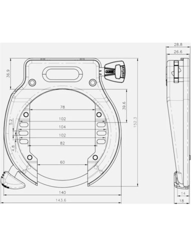 Abus ringslot Amparo 4650SL ART 2
