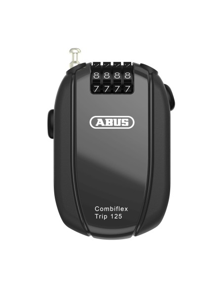 Abus kabelslot code Combiflex Trip 125 black