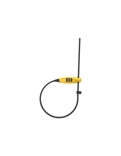 Abus Combiflex TravelGuard yellow