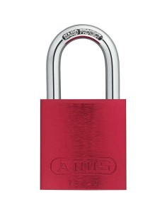 Abus hangslot 72/40 rood