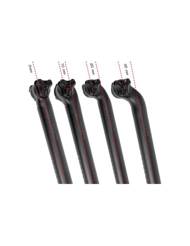 Ergotec zadelpen Viper 20 alu 31.6 x 400