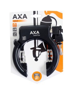 Axa ringslot Solid Plus zwart