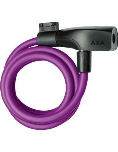 Axa Kabelslot Resolute 8/120 Royal Purple