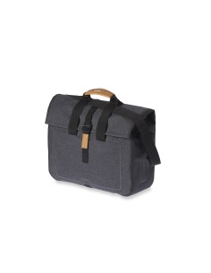 Basil fietstas enkel Business Urban dry charcoal 20L