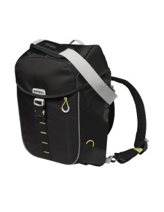 Basil rugtas Miles daypack black lime 17L