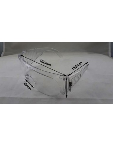 IceToolz veiligheidsbril transparant met keur EN166