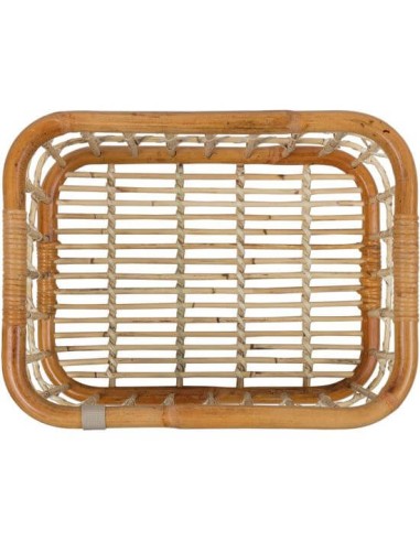 Basil mand Green Life Rotan L 30L natural bruin 46x35x28cm