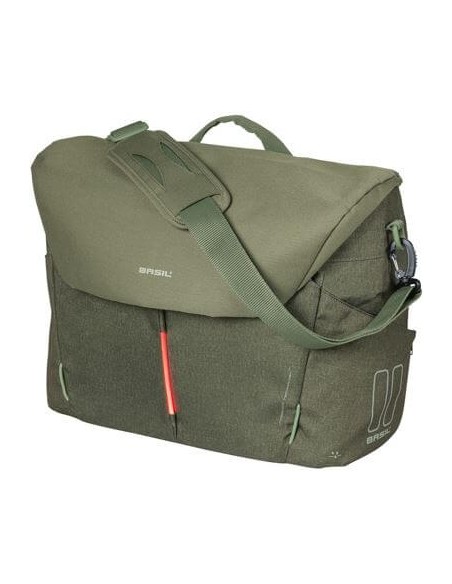 Basil laptoptas B-Safe Commuter Nordlicht olive groen 17L