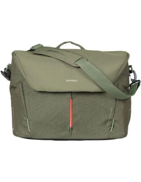 Basil laptoptas B-Safe Commuter Nordlicht olive groen 17L