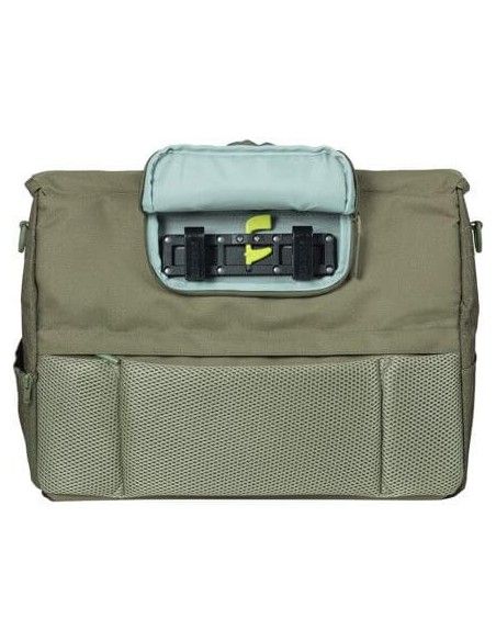 Basil laptoptas B-Safe Commuter Nordlicht olive groen 17L
