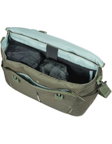 Basil laptoptas B-Safe Commuter Nordlicht olive groen 17L