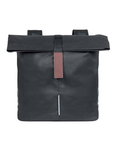 Basil fietstas dubbel City zwart 28-32L