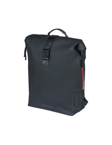 Basil rugtas SoHo Nordlight night zwart 17L