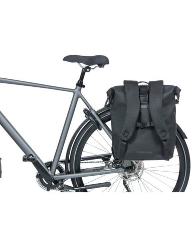 Basil rugtas SoHo Nordlight night zwart 17L