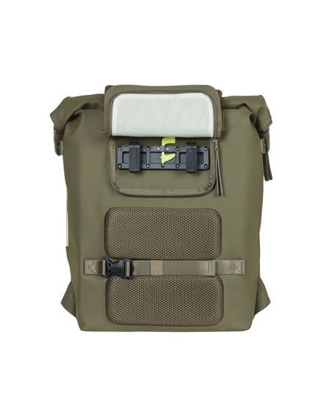 Basil rugtas SoHo Nordlight moss groen 17L