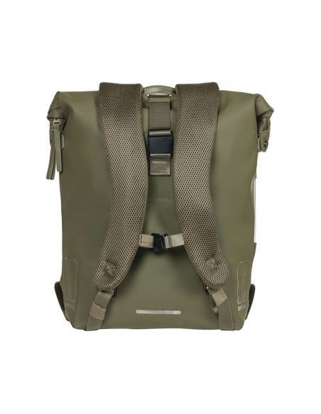 Basil rugtas SoHo Nordlight moss groen 17L