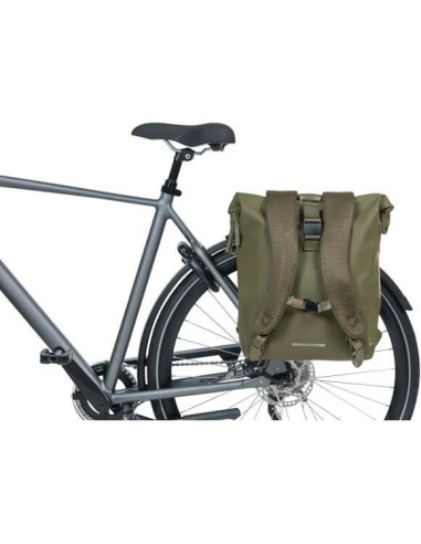 Basil rugtas SoHo Nordlight moss groen 17L