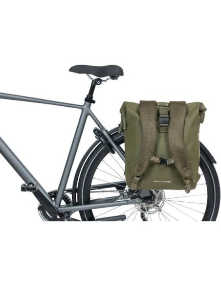 Basil rugtas SoHo Nordlight moss groen 17L