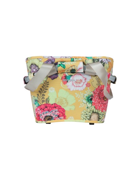 Basil mand front Bloom Field Carry All KF 15L yellow
