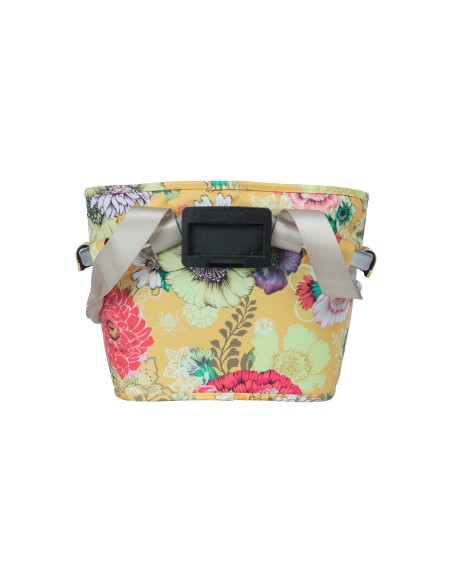 Basil mand front Bloom Field Carry All KF 15L yellow