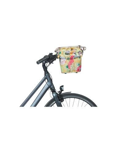 Basil mand front Bloom Field Carry All KF 15L yellow