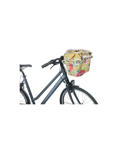 Basil mand front Bloom Field Carry All KF 15L yellow