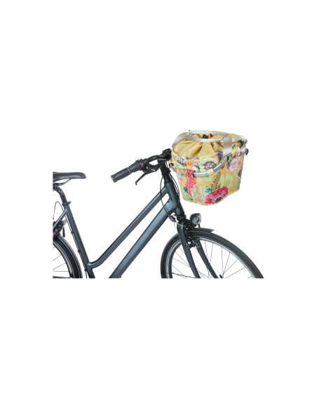 Basil mand front Bloom Field Carry All KF 15L yellow