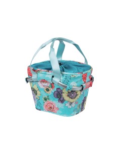 Basil mand front Bloom Field Carry All KF 15L blue