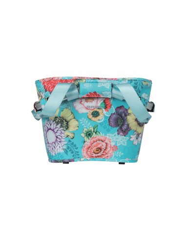 Basil mand front Bloom Field Carry All KF 15L blue