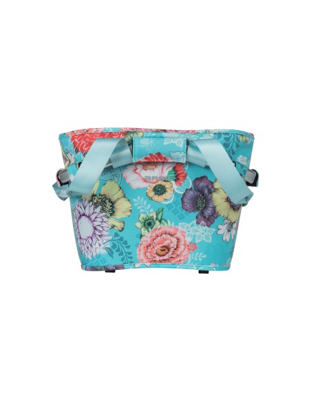 Basil mand front Bloom Field Carry All KF 15L blue