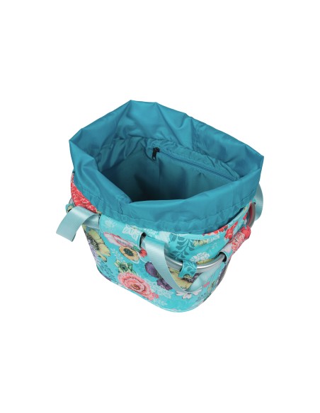 Basil mand front Bloom Field Carry All KF 15L blue