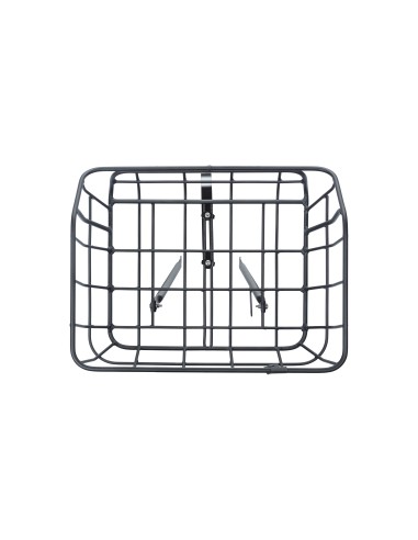 Basil mand Portland voorop 25L mat zwart 36x43x22cm