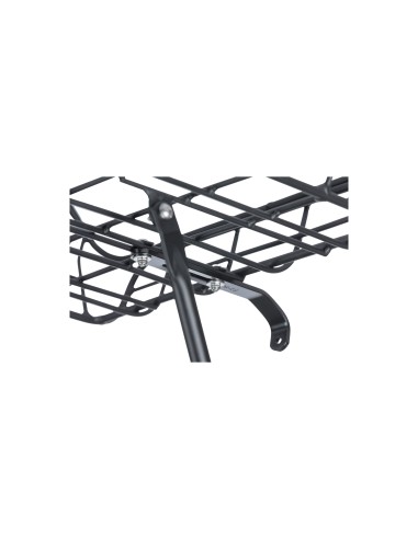 Basil mand Portland voorop 25L mat zwart 36x43x22cm