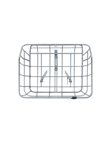 Basil mand Portland voorop 25L chroom 36x43x22cm
