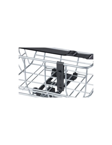 Basil mand Portland voorop 25L chroom 36x43x22cm