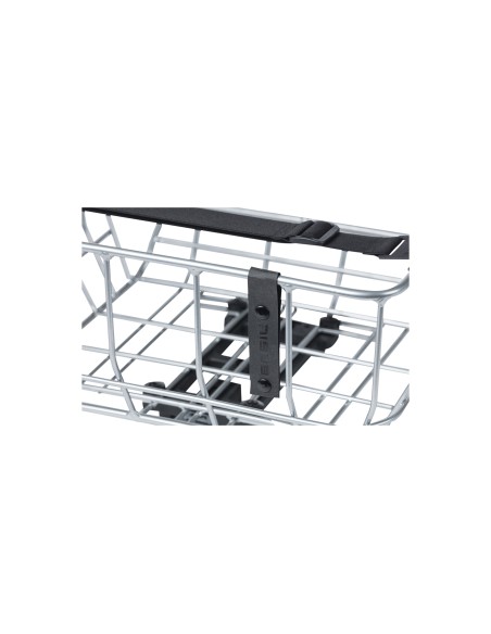 Basil mand Portland voorop 25L chroom 36x43x22cm
