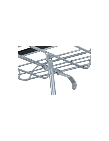 Basil mand Portland voorop 25L chroom 36x43x22cm
