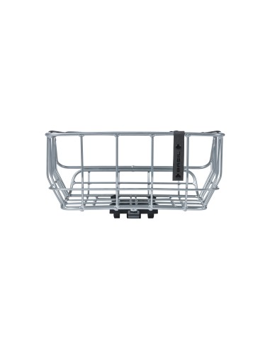 Basil mand Portland achterop MIK 25L chroom 36x43x22cm