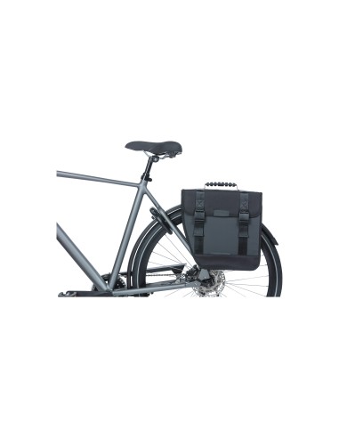 Basil fietstas enkel Tour Waterproof zwart Links 14L