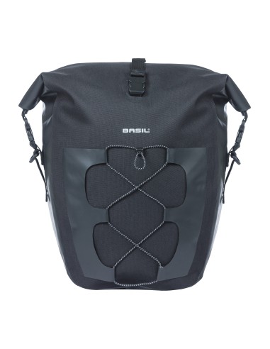 Basil fietstas enkel Navigator L Waterproof zwart 25-31L