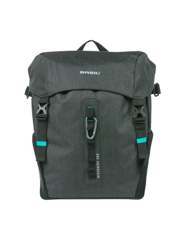 Basil fietstas enkel Discovery 365D L zwart melee 20L