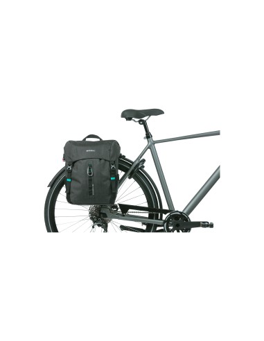 Basil fietstas enkel Discovery 365D L zwart melee 20L