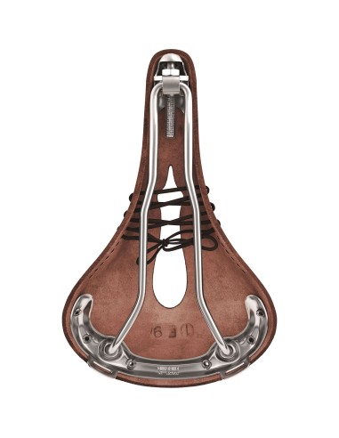 Brooks zadel B17 Carved Antique Brown
