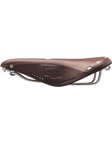 Brooks zadel B17 Carved Antique Brown