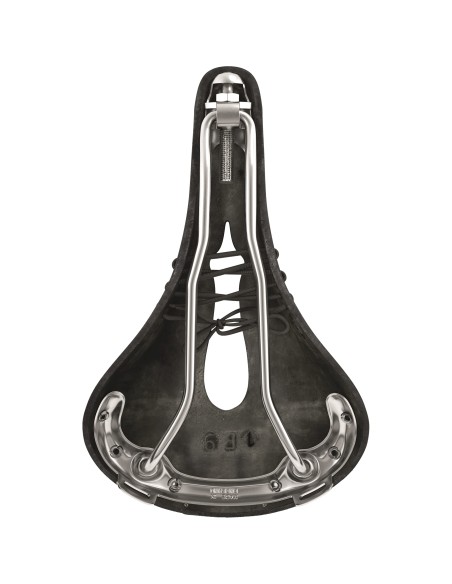 Brooks zadel B17 Carved Black