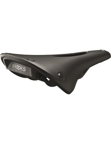Brooks zadel C15 Carved Cambium Black