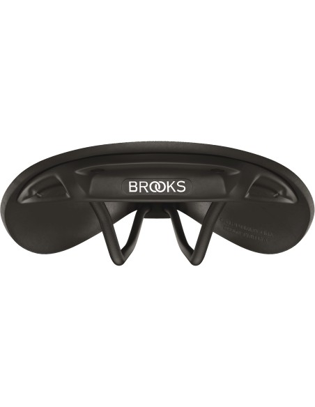 Brooks zadel C19 Carved Cambium All Weather zwart