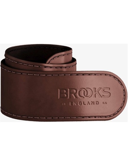 Brooks broekklem leer a brown